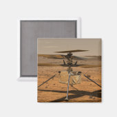 Aimant hélicoptère Mars Ingéniity (Recto/Verso)