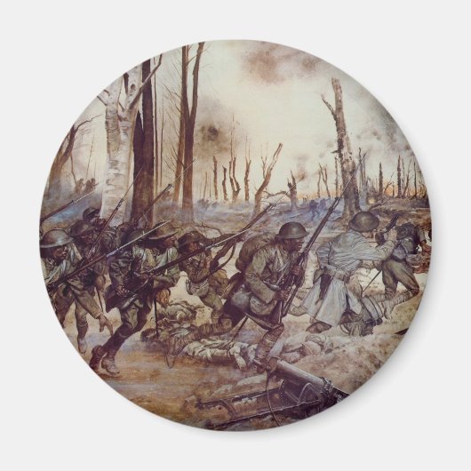Aimant Hell Fighters de Harlem par H Charles McBarron Jr (Devant)