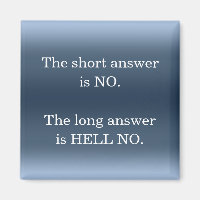 Hell No Sarcastic Funny Nope Humour Citation Nouve