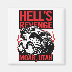 Aimant Hell's Revenge Moab Utah Off Road 4x4 Adventure