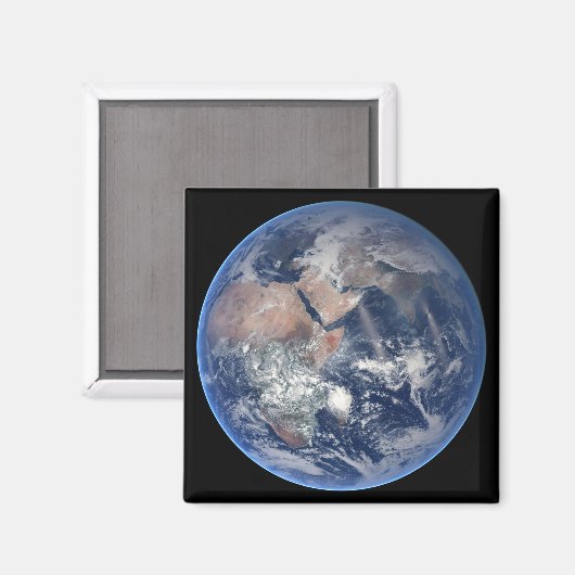 Aimant Hémisphère Est Sur La Planète Terre. (Recto/Verso)