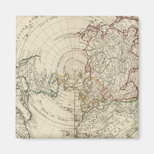 Aimant Hémisphère Nord (Devant)