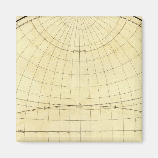 Aimant Hémisphère occidental (Devant)