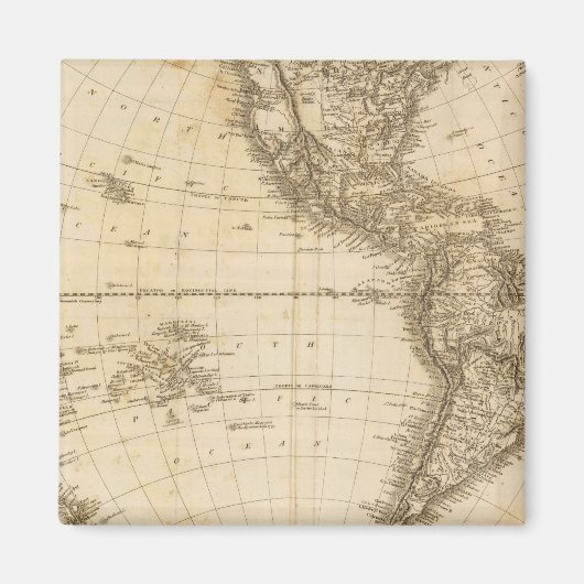 Aimant Hémisphère occidental 6 (Devant)