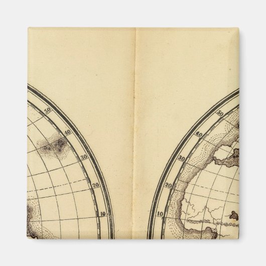 Aimant Hémisphère W, hémisphère E 2 (Devant)