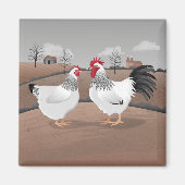 Aimant Hen & Rooster (Devant)