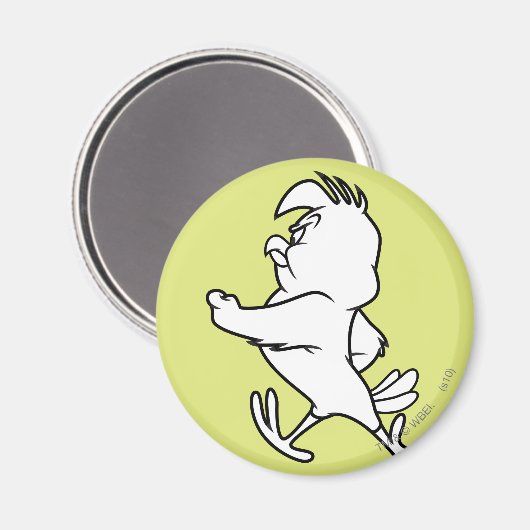 Aimant Henery Hawk Walking (Recto/Verso)