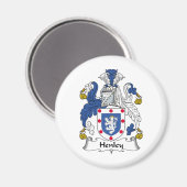 Aimant Henley Family Crest (Recto/Verso)
