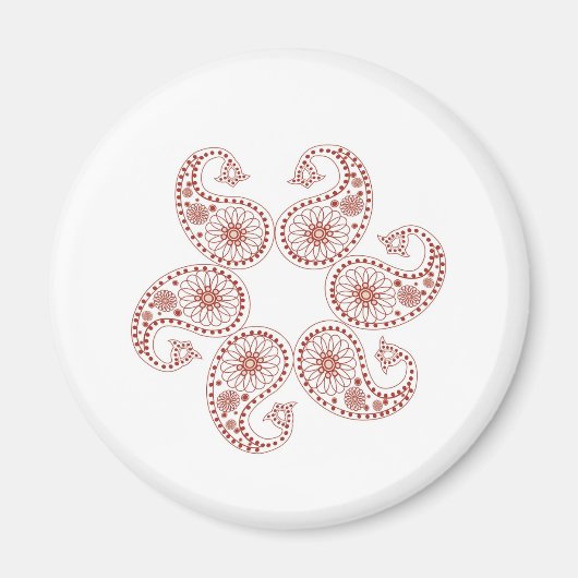 Aimant Henna Tattoo Merchandize (Devant)