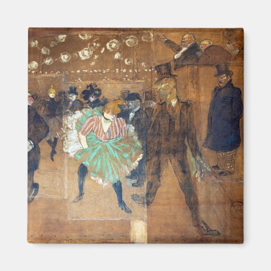 Aimant Henri de Toulouse-Lautrec - Danse à la Rouge (Devant)