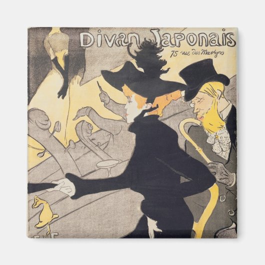 Aimant Henri de Toulouse-Lautrec | Publicité d'affiche 'L (Devant)