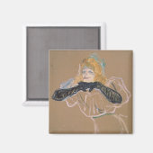 Aimant Henri de Toulouse-Lautrec | Yvette Guilbert singi (Recto/Verso)