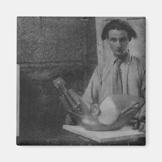 Aimant Henri Gaudier-Brzeska (Devant)