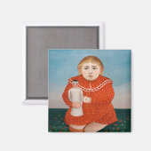 Aimant Henri Rousseau - Enfant avec poupée (Recto/Verso)