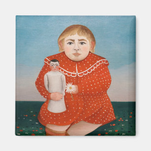 Aimant Henri Rousseau - Enfant avec poupée