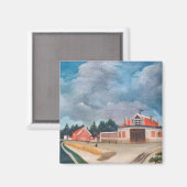 Aimant Henri Rousseau - La Chaise Factory (Recto/Verso)