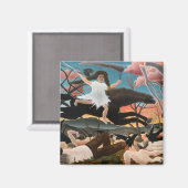 Aimant Henri Rousseau - La guerre (Recto/Verso)