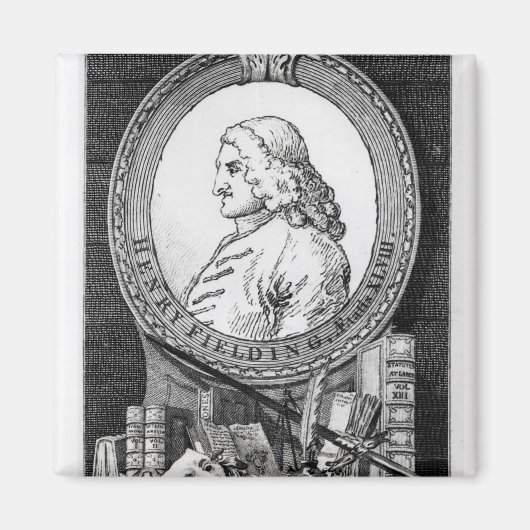 Aimant Henry Fielding à l'âge de quarante-huit ans (Devant)