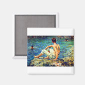 Aimant Henry Scott Tuke Gold et Green (Recto/Verso)