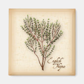 Aimant Herbe de thym anglaise (Devant)