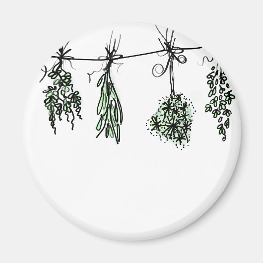 Aimant Herbes du jardin (Devant)
