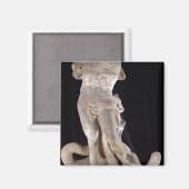 Aimant Hercules combattant l'hydre de Lérnaean (Recto/Verso)