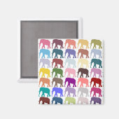 Aimant Herd coloré (Recto/Verso)