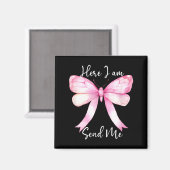 Aimant Here I Am Send Me Women Lord Send Me Christian Nk (Recto/Verso)