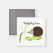 Aimant Hérisson de dessin (Recto/Verso)