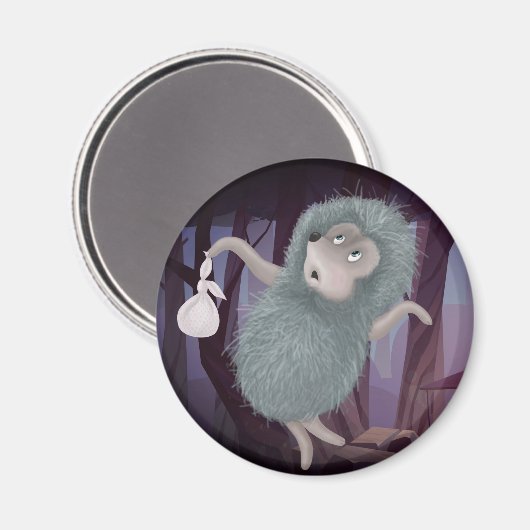 Aimant Hérisson dramatique (Recto/Verso)