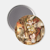 Aimant Hermann Vogel - Cendrillon (Recto/Verso)