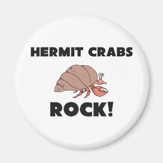 Aimant Hermite Crabes Rock (Devant)