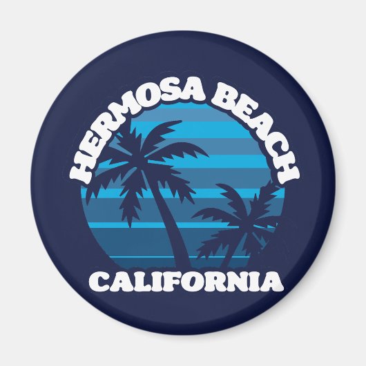 Aimant Hermosa Beach, Californie (Devant)