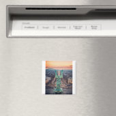 Aimant Héros Carré Budapest (In Situ (Lave-vaisselle))