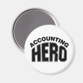 Aimant Héros comptable (Recto/Verso)