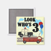 Aimant Héros de tous les jours 3e anniversaire Tshirts et (Recto/Verso)