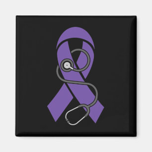 Aimant Héros Papa - Pancréatic Cancer Sensibilisation Sup