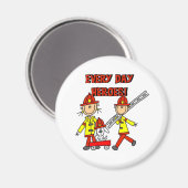 Aimant Héros Pompiers (Recto/Verso)