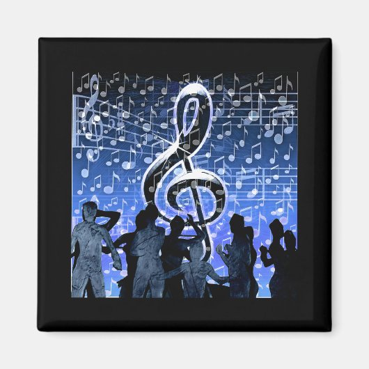 Aimant Heure de fête_ (Devant)