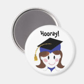 Aimant Heure de fin d'études (Recto/Verso)