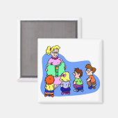 Aimant Heure de l'étude en classe (Recto/Verso)