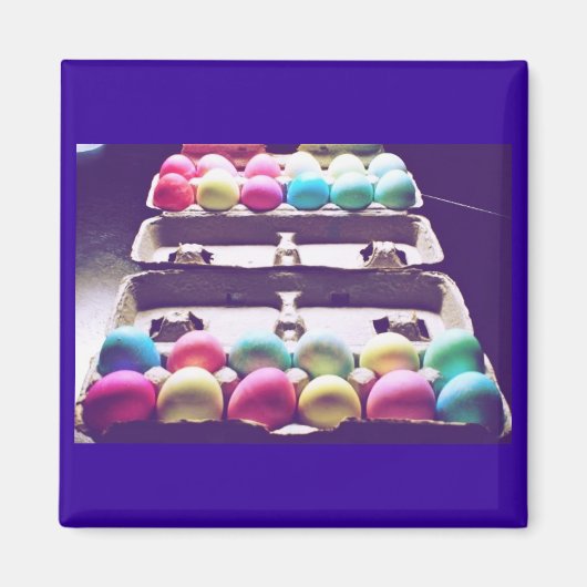 Aimant Heure des oeufs de Pâques (Devant)