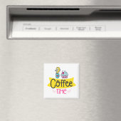 Aimant Heure du café (In Situ (Lave-vaisselle))