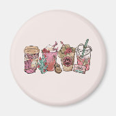 Aimant Heure du café Cowboy (Devant)