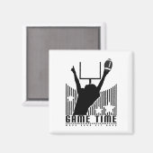 Aimant Heure du jeu - Football (Recto/Verso)