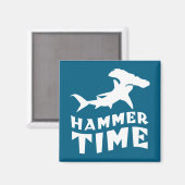 Aimant Heure du marteau | Conception Pour Les Amateurs De (Recto/Verso)