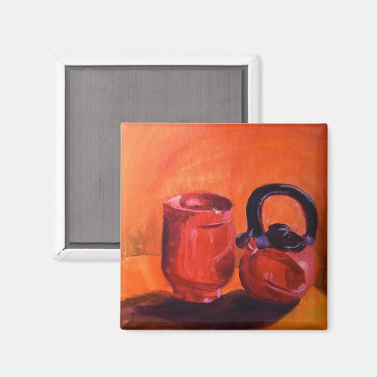 Aimant Heure du thé (Recto/Verso)