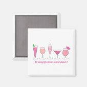 Aimant heure heureuse (Recto/Verso)