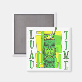 Aimant Heure Luau (Recto/Verso)
