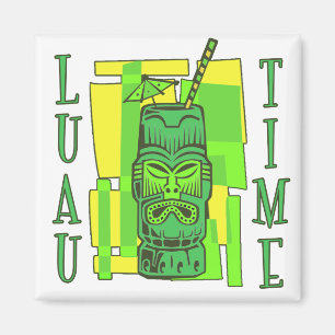 Aimant Heure Luau